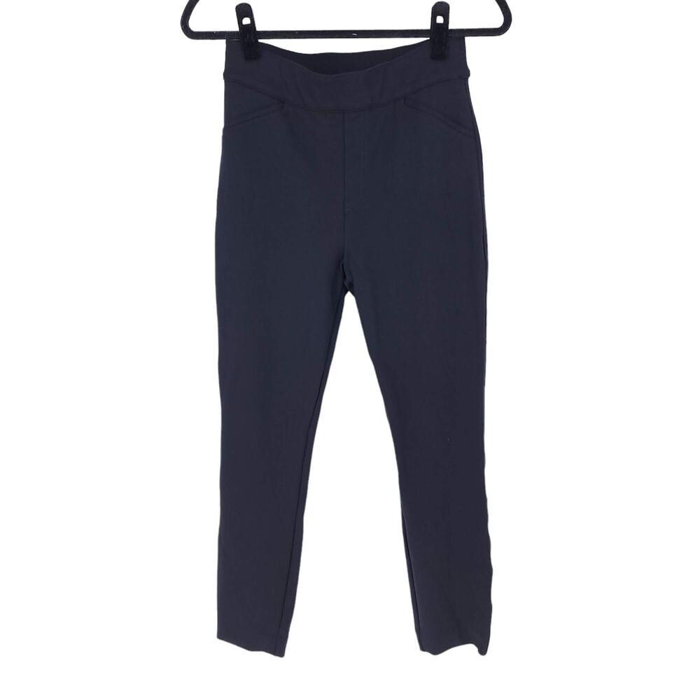 Spanx The Perfect Pant Ankle Back Seam Skinny Black Women's S Small